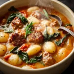 Sausage Gnocchi Soup First Image