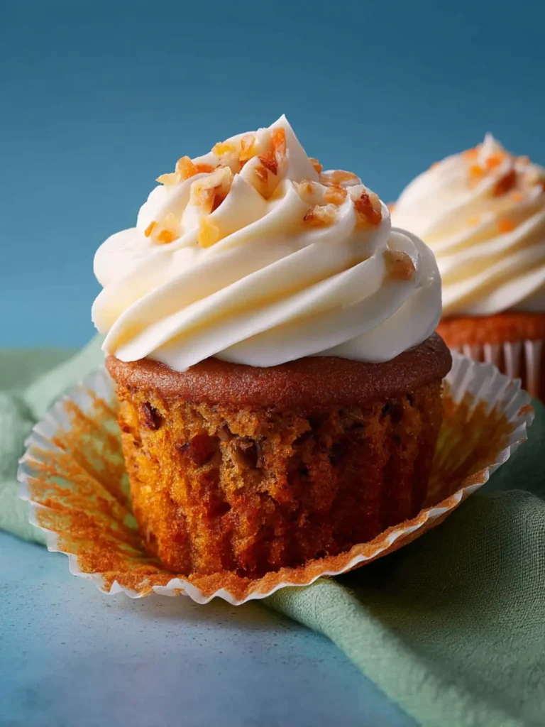 Carrot Cake Cupcakes First Image