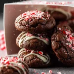 Chocolate Peppermint Cookies First Image