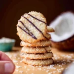 Coconut Shortbread Cookies First Image