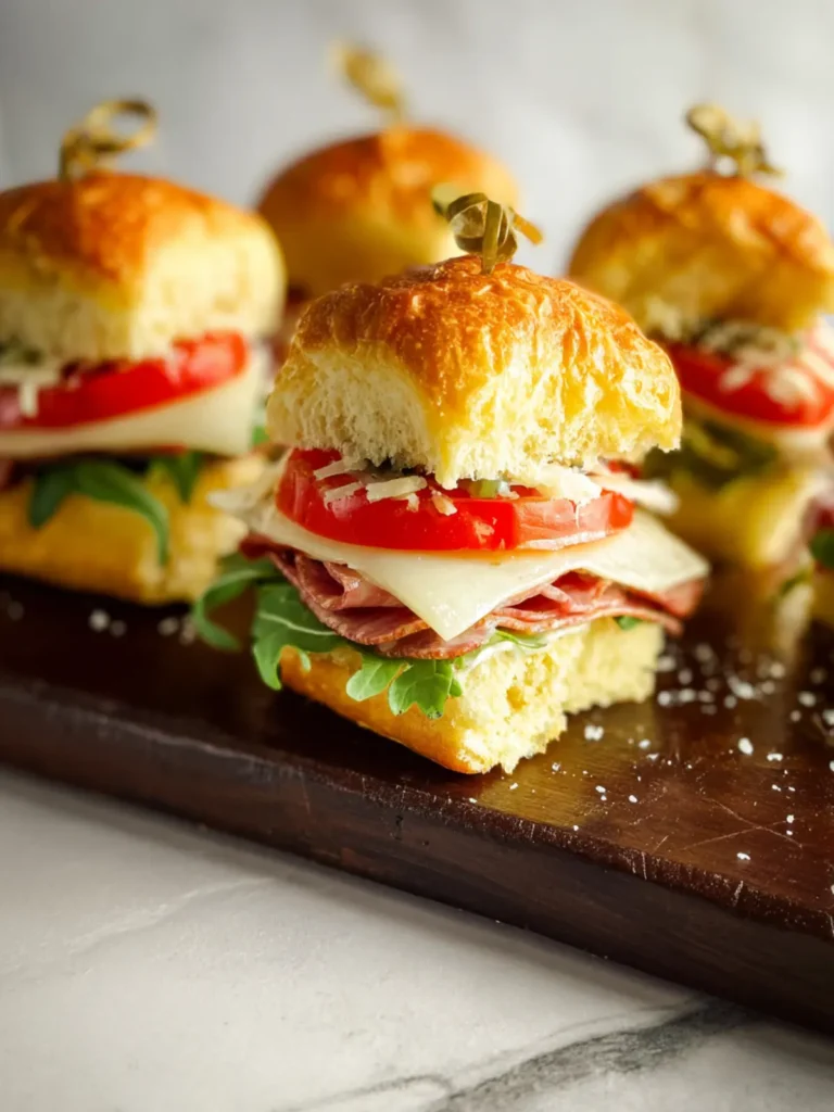 Cold Italian Sliders First Image