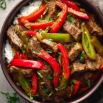 Crockpot Pepper Steak First Image