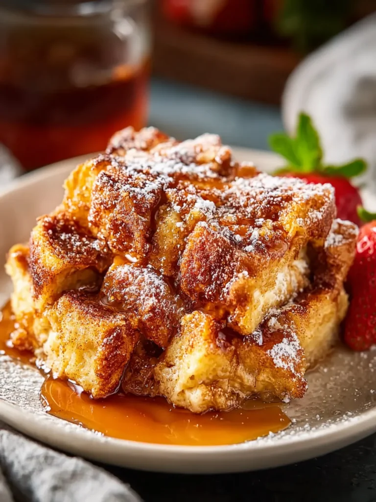 Deliciously Easy French Toast Casserole for Cozy Mornings First Image