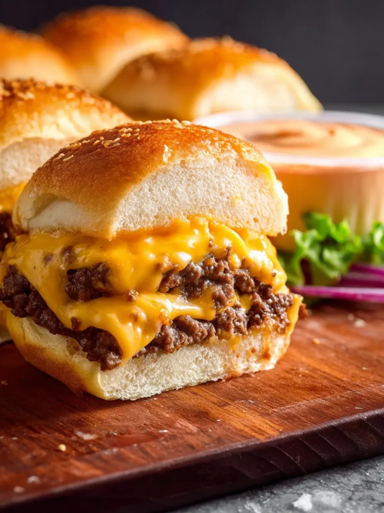 Easy Cheeseburger Sliders for a Fast Weeknight Dinner First Image