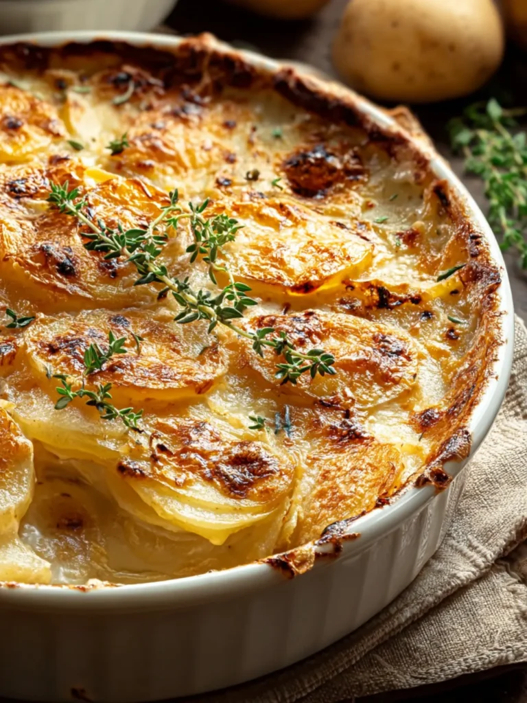 French Onion Scalloped Potatoes First Image