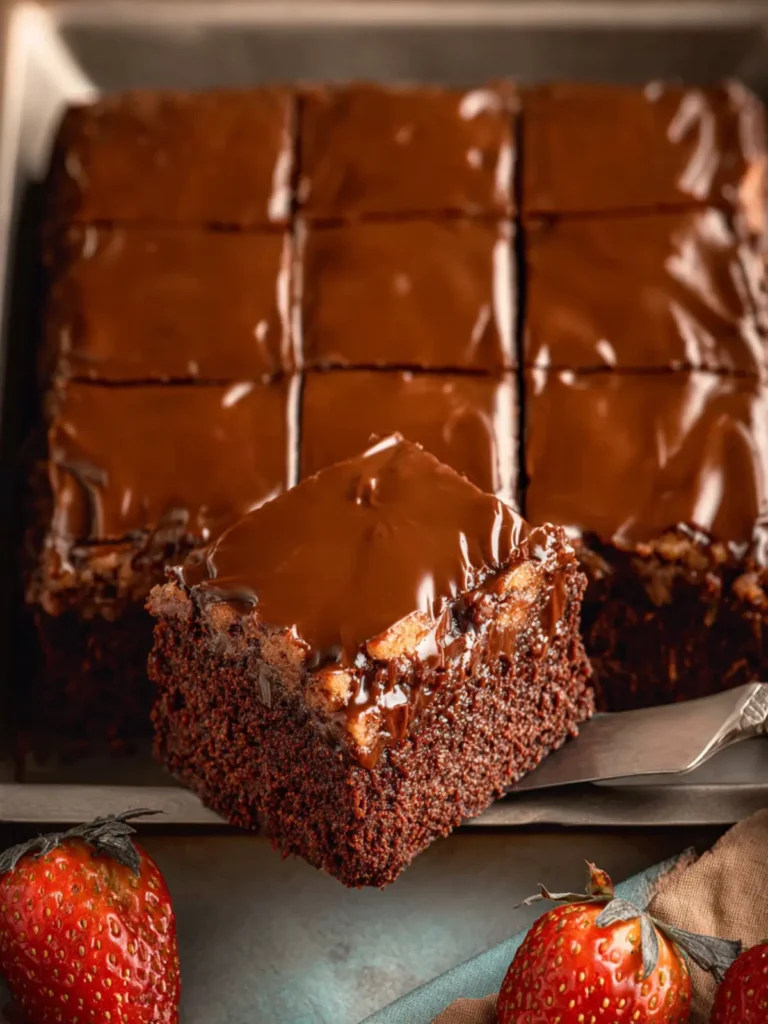 Old Fashioned Texas Sheet Cake First Image