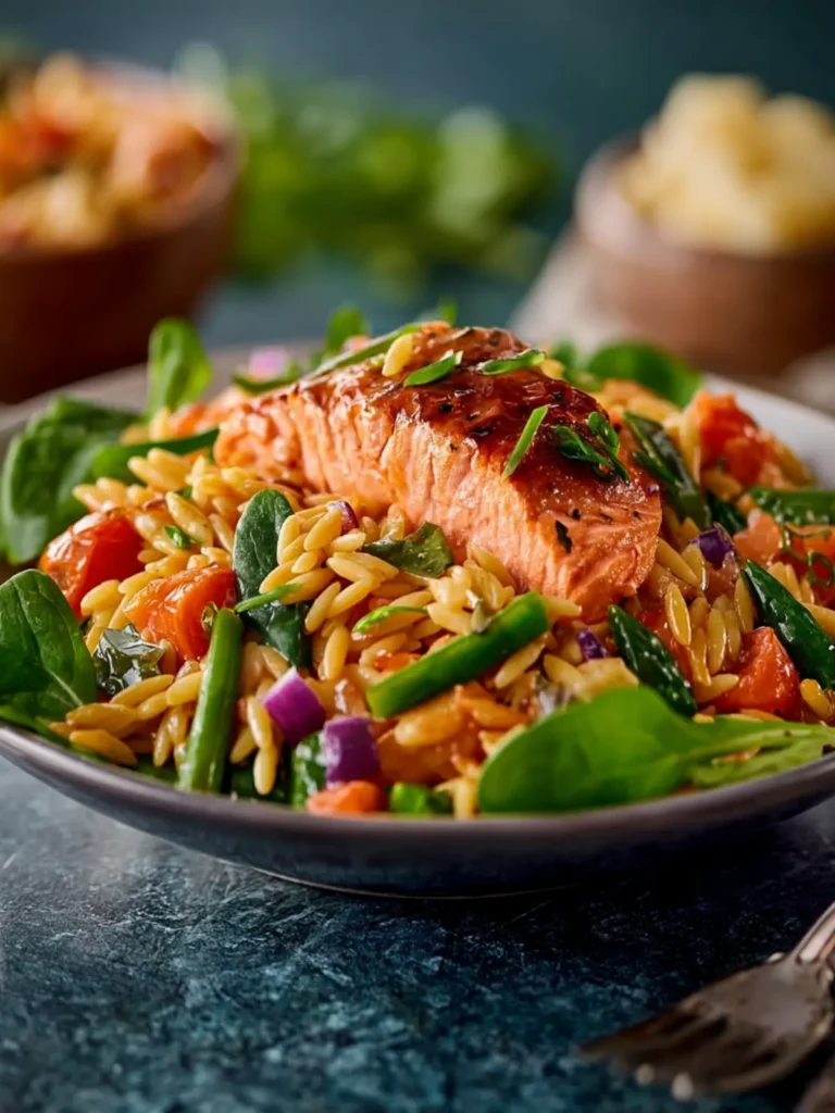Orzo Salmon Salad First Image