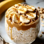 Peanut Butter Overnight Oats with Banana First Image
