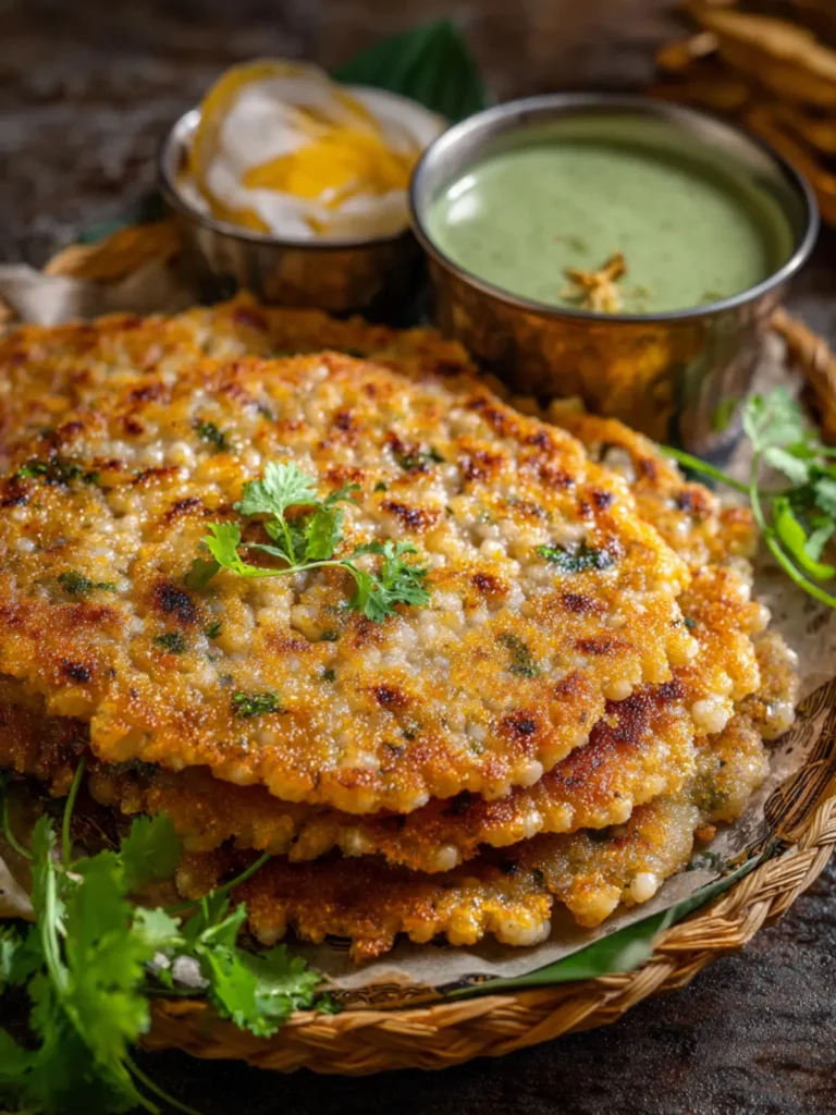 Sabudana Thalipeeth Recipe (Sago Thalipeeth) First Image