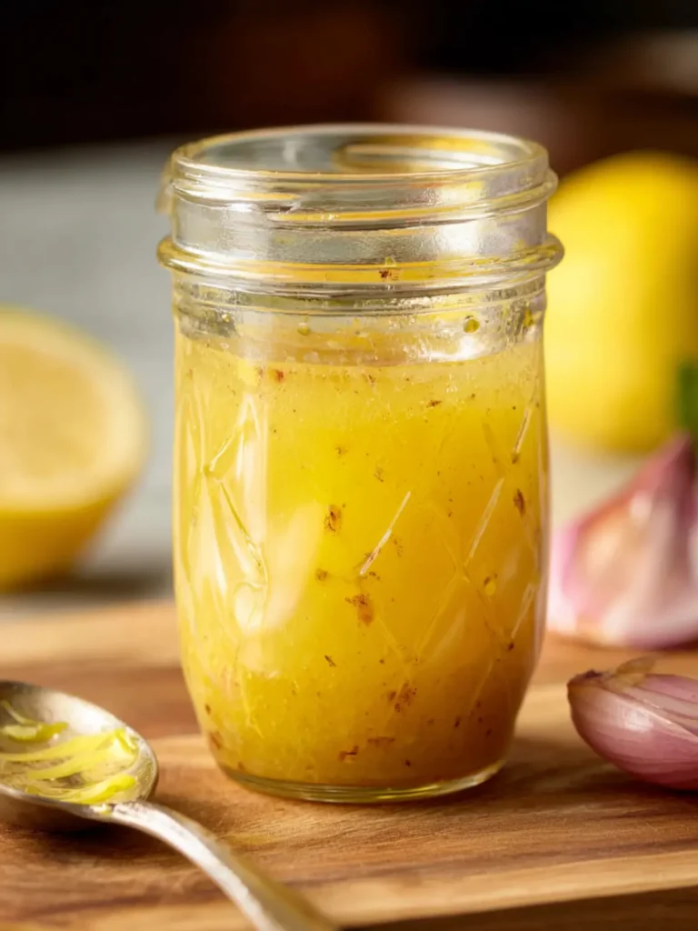 Simple Lemon Vinaigrette with Shallot First Image