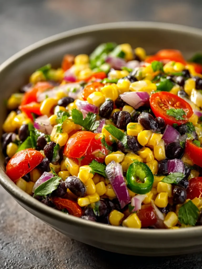 Corn Black Bean Salad First Image