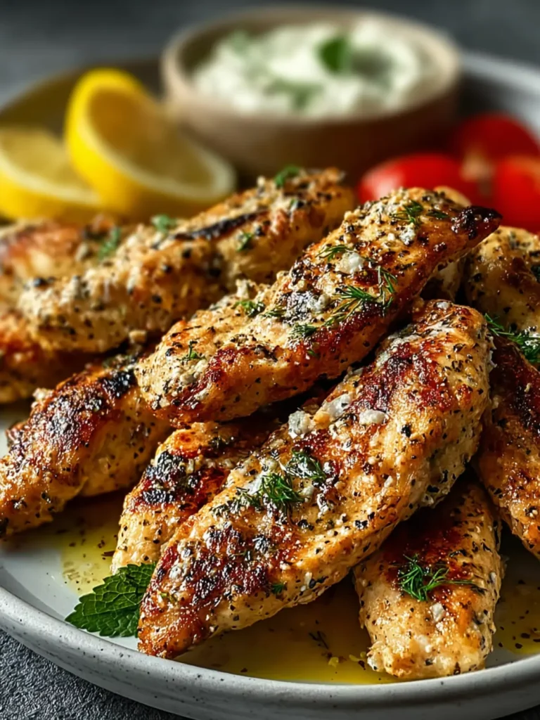 Greek Chicken Tenders First Image