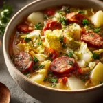 Sausage Cabbage Potato Chowder First Image