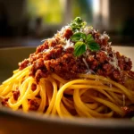 Spaghetti Bolognese First Image