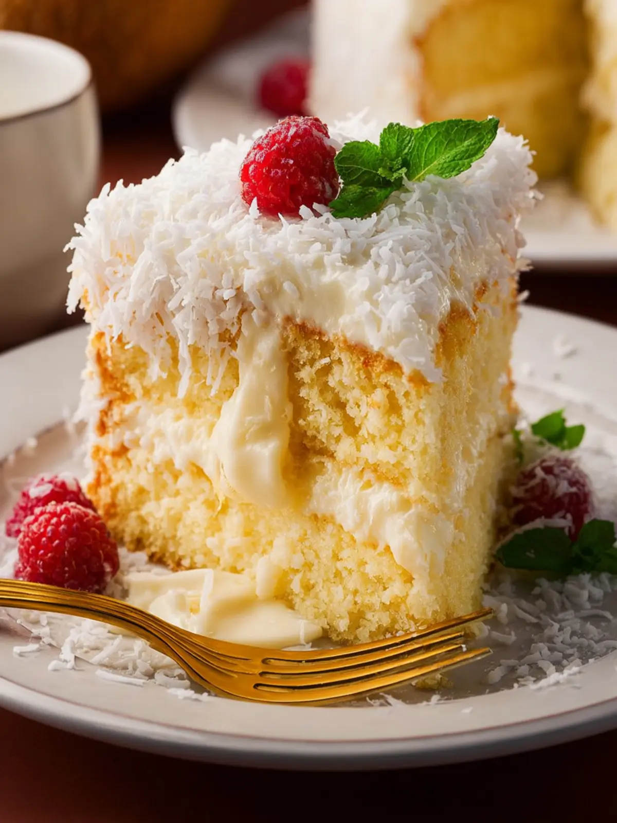 Gluten Free Coconut Cake: Irresistibly Moist and Delicious!