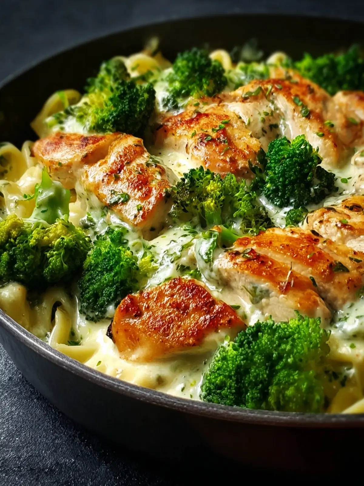 Keto Chicken Alfredo Broccoli: Creamy Comfort, Guilt-Free Delight