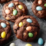 mini egg chocolate cookies First Image