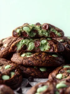 mint chocolate chip cookies First Image